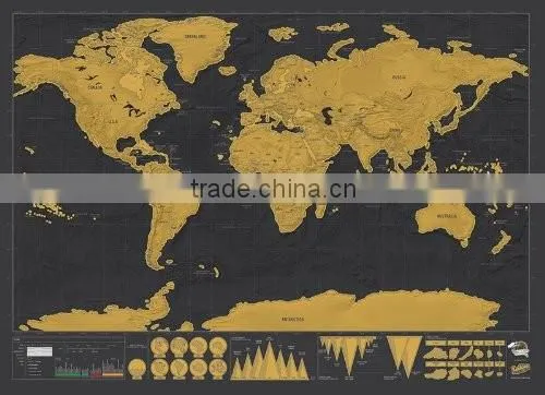 Travel Scratch Map