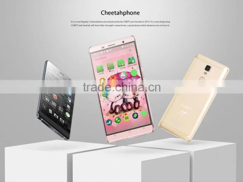 CUBOT Cheetahphone Android 6.0 MTK6753 64bit Octa Core 1.5GHz 3GB RAM 32GB ROM 13MP Rear Camera 5.5 inch 2.5D Arc Screen 5G WiFi