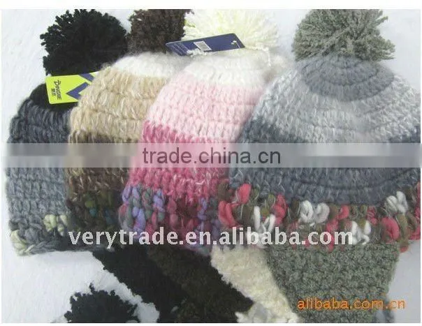 fashion winter beanie hat scarf set