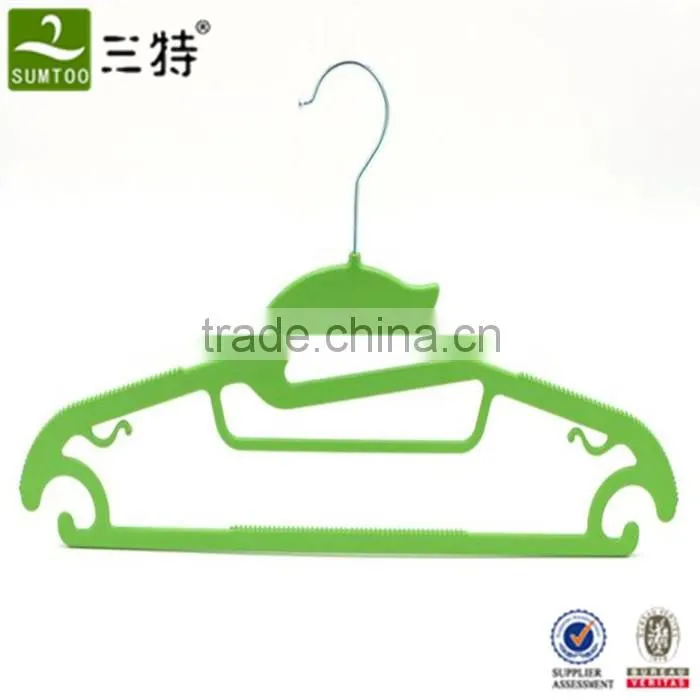 supermarket multi color plastic cloth hanger for outdoor