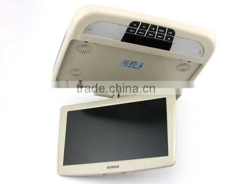 18.5 inch car roof DVD monitor,18.5 inch roof flip down USB SD MP5 FM HDMI car monitor dvd player XY-186DVD