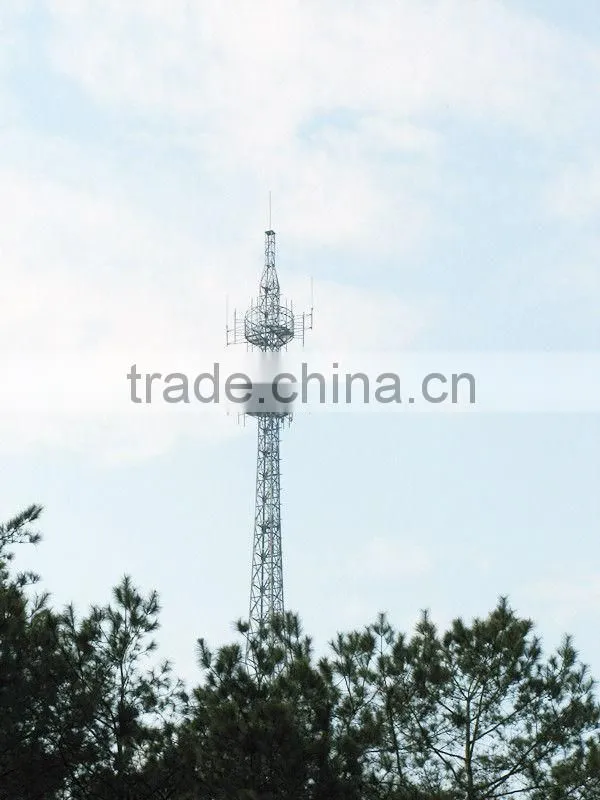 40M Hot dip galvanized Angle steel tower