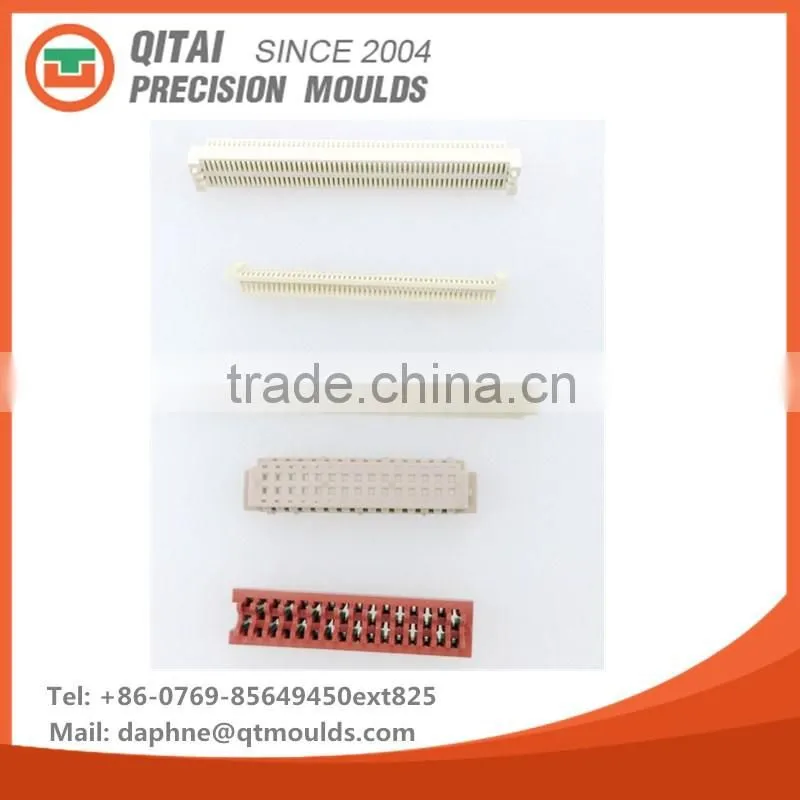 Gold supplier QITAI OEM customized high precision mould,punching mold, OKUMA CNC machining male female connectors
