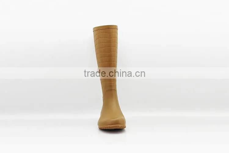 Most popular Cheap Latest design rain boots with zipper