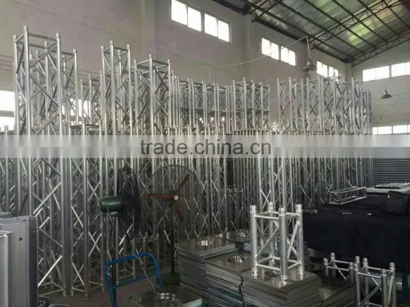 Aluminium truss for stage light made in china aluminum truss price aluminum stage