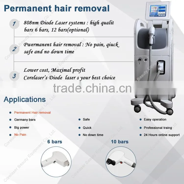 808nm diode laser hair removal permanent speed removal hair
