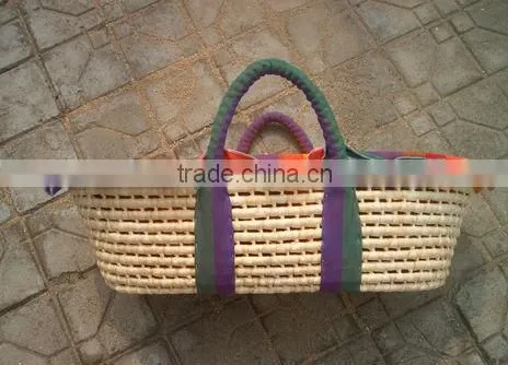 handmade Eco-friendly straw baby bed