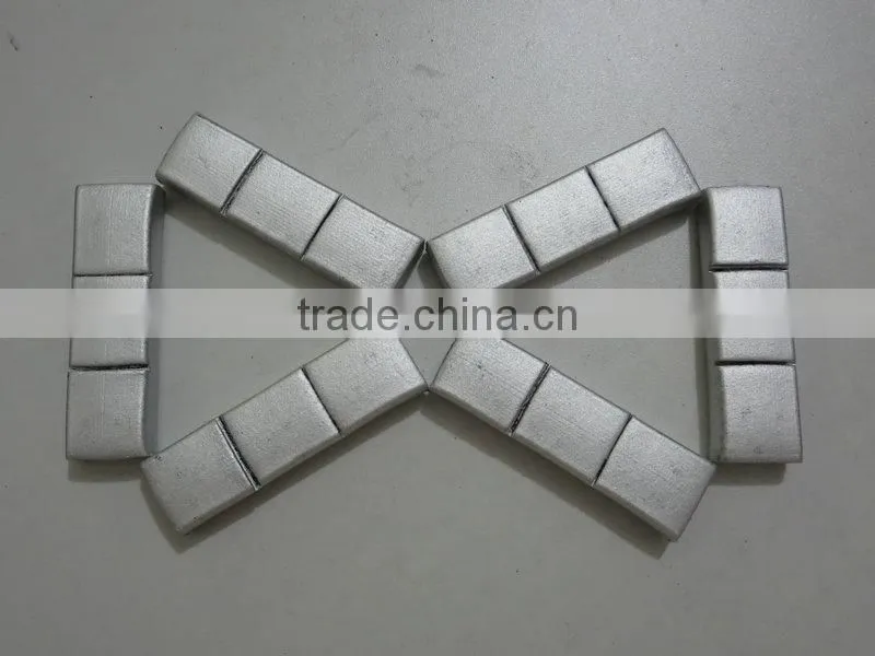 High Quality Bamboo Shisha Silver Charcoal