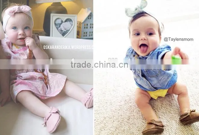 Top selling baby hard sole walking shoes toddler shoes rubber sole pu leather baby moccasins