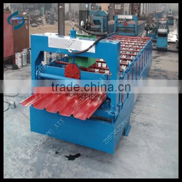 colored steel sheet roll forming machine