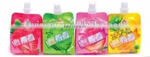 Big Volume 17L Double Nozzles Spout Bag Filling Machine For Liquid Oil Milk