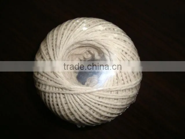 4 strands twisted cheap natrual cotton rope