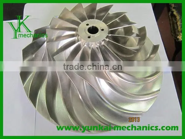 Custom cnc machining impeller for motorcycle, high quality impeller motorcycle