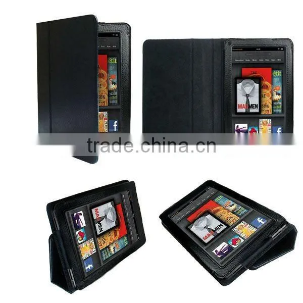 New Stand Folio PU Leather Case Cover Skin For Amazon Kindle Fire 7" Tablet