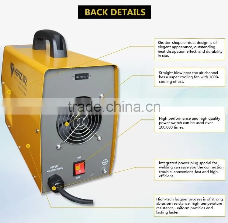 HEFIZ welding machine maunal welder MIG welding machines ARC-400G
