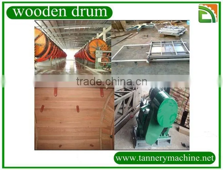 supply Overloading Wooden Drum Soaking/Liming/Tanning
