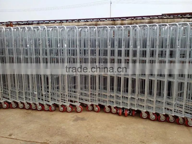 double lyers cargo rolling cage,roll tainer,roll container