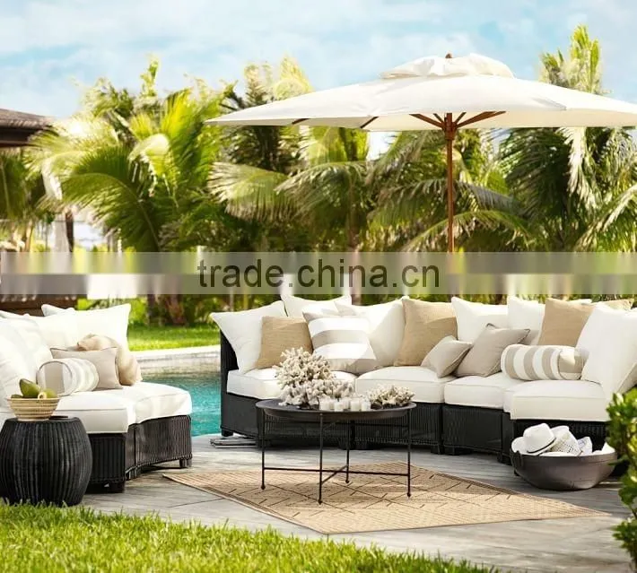 2017 Popular PE Rattan wicker garden furniture outdoor