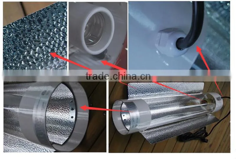 Hydroponic agriculture light reflector Solar indoor Air-cooled garden Hydroponic grow light reflectors