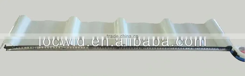 Locwid 3m width Fiberglass Transparent Roofing Panel building material