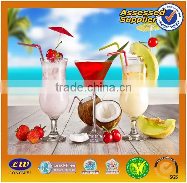 Eco-friendly glass cups ice cream