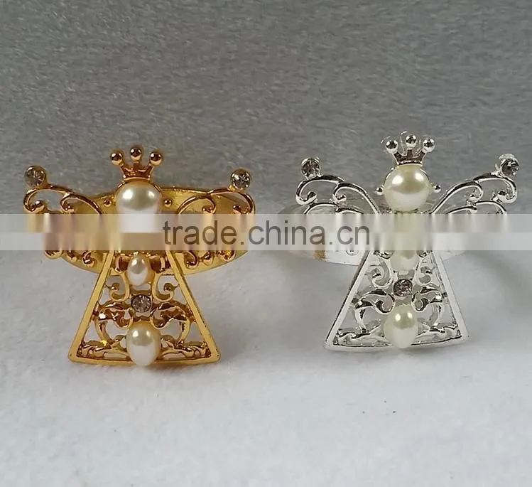 angel napkin ring for christmas