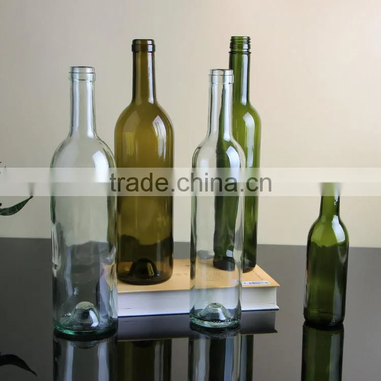 Professional supplier Low 375ml/ 750ml Hot sale fancy wine bottles