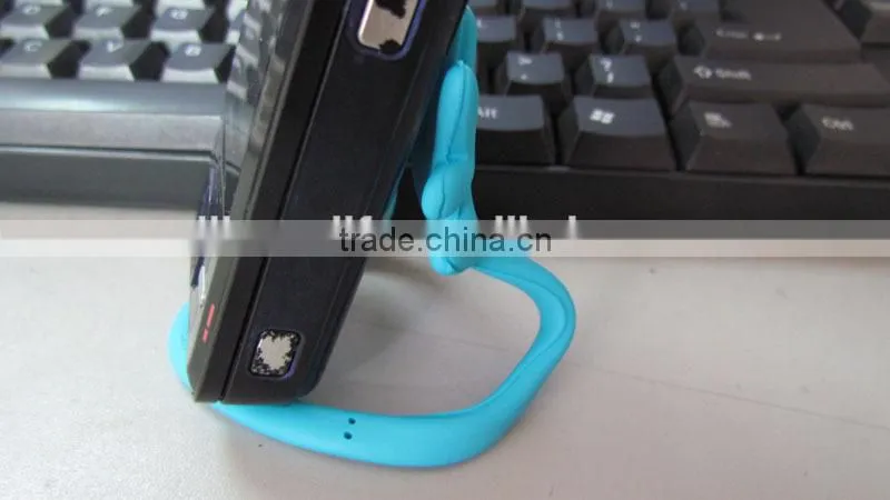 Promotional Universal Phone Stand Holder,Silicone Slap Holder