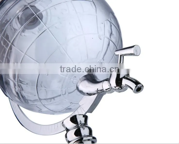 Factory Price Pour Wine Device of Tellurion Shape, Globe Pouring Appararus Wine Rack Water Dispenser Beverage Machine