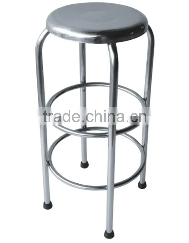 High Bar Stool Made by Stainless Steel