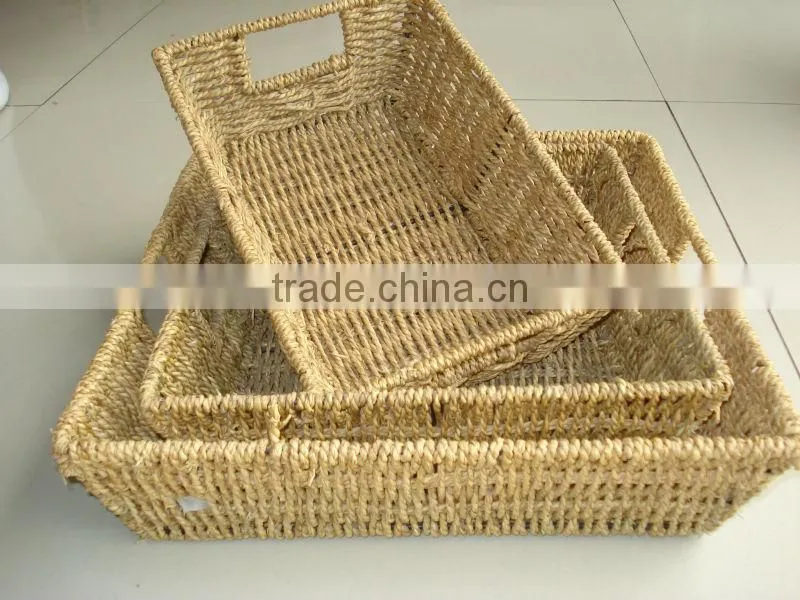 graceful grass weaving basket