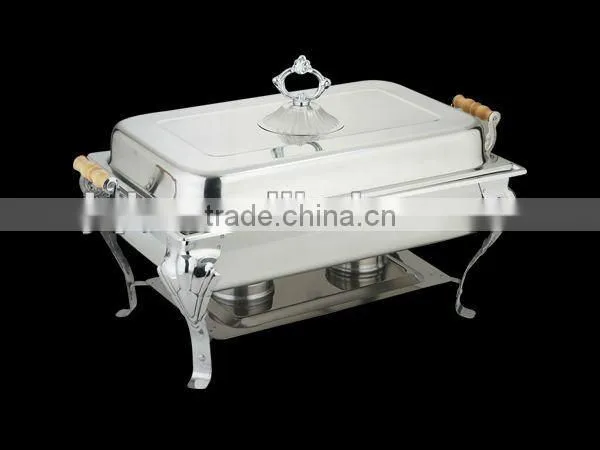 Stainless Steel roll top food warmer chafing dish