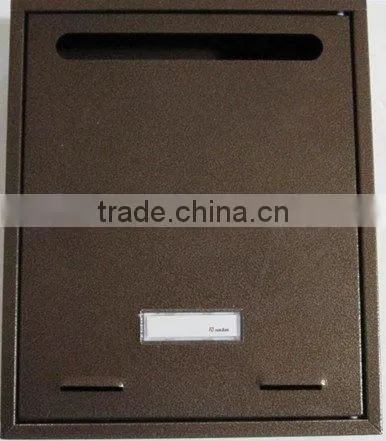FQ-176 Metal Wall Mounted Mailbox,stainless steel mailbox,American mailbox,four colors available