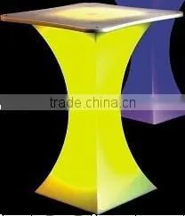 Hot ! 2016 Plastic Lighting kissing chairs / bar stool / casino furniture