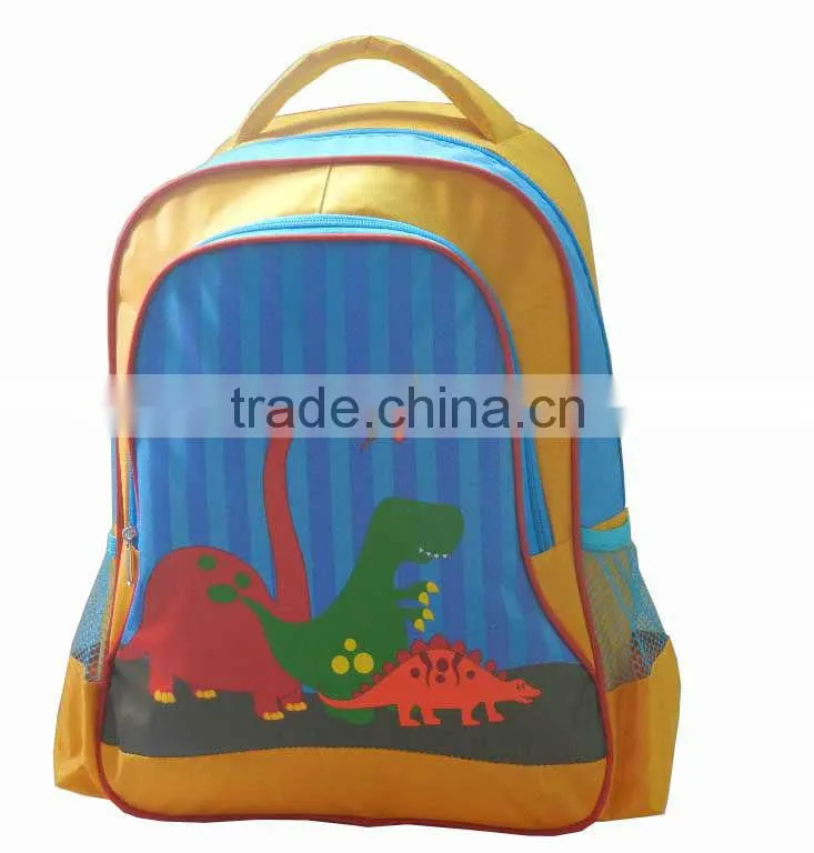New Style Cartoon School Backpack For Kids With Polyester