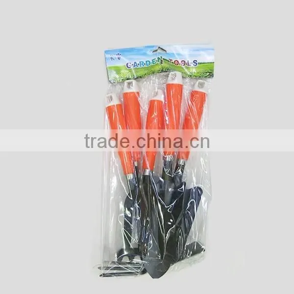 5PC Garden Tool Set , Garden Hoe, Rake, Snow Shovel