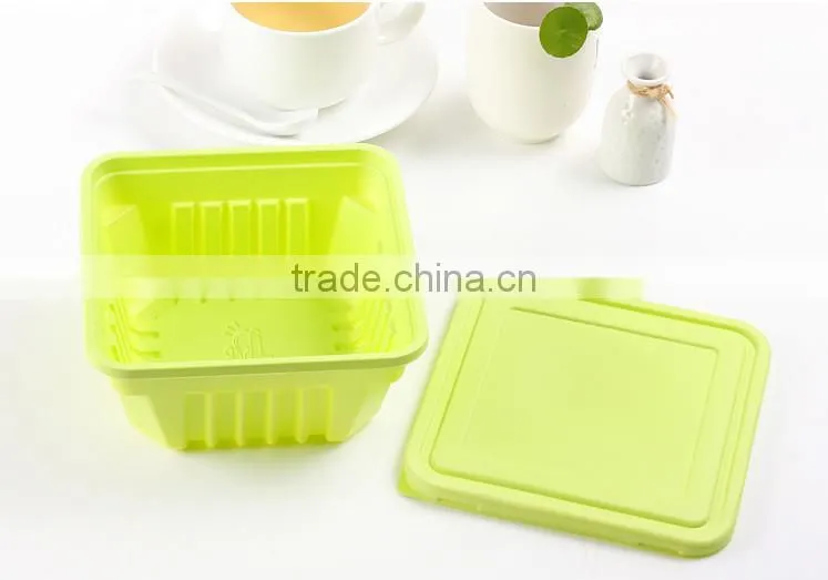 custom disposable square plate party/dinner,disposable square plate,color square plate