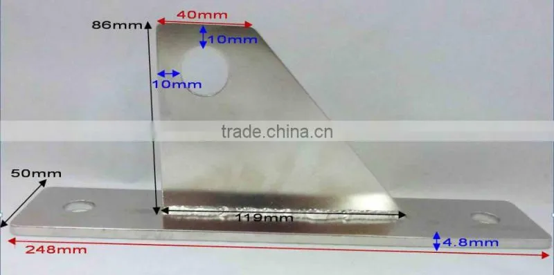 SS-765 Stainless steel Vertical Lifeline System Hollow Wall Anchor