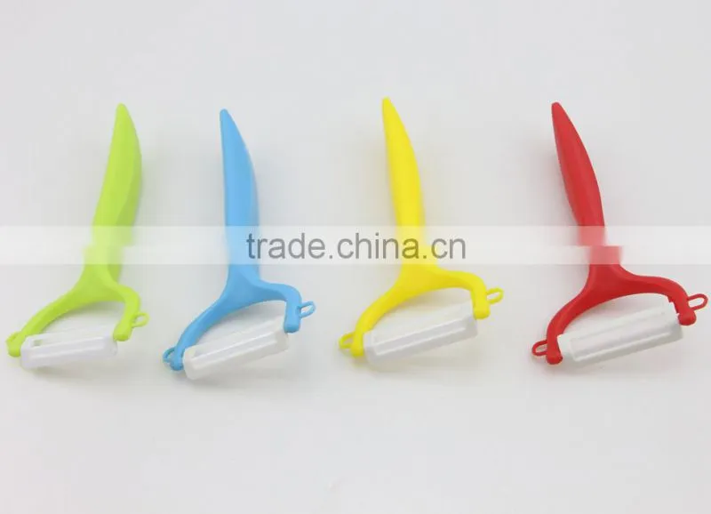 Ceramic Blade Plastic Handle Peeler