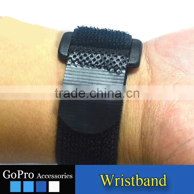 2017 free sample OEM factory price wrist band for gopros heros 4 camera accessory action camera case