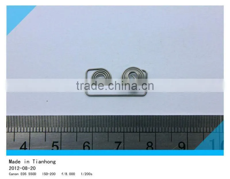Convex Conical Compression Springs with one hook