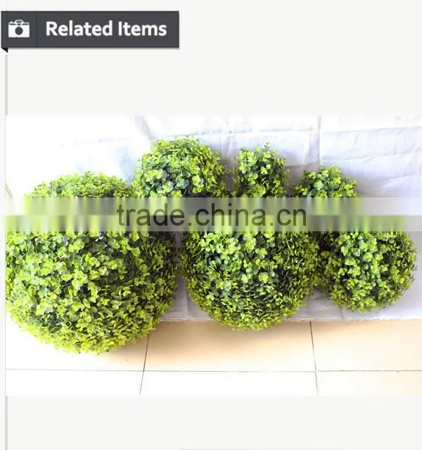 Chirstmas hollow plastic ball interior decoration preserved boxwood balls
