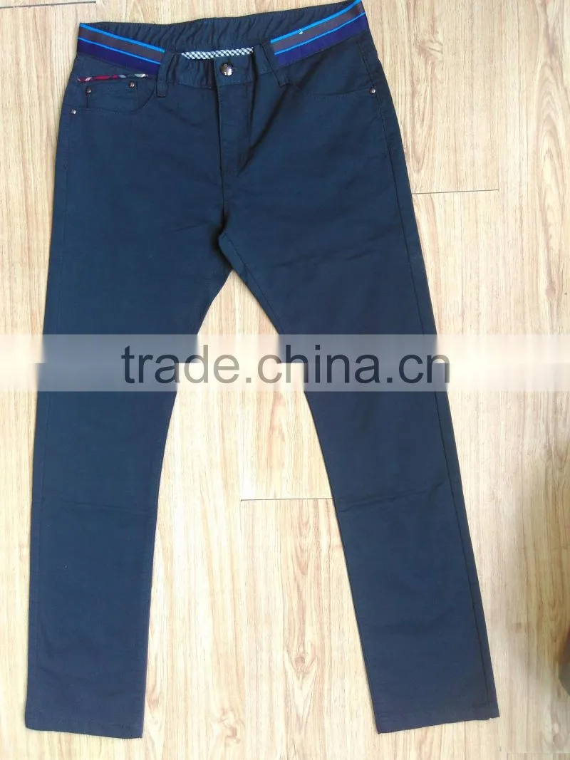 GZY Guangzhou stock lots mens fashionable casual colored pants