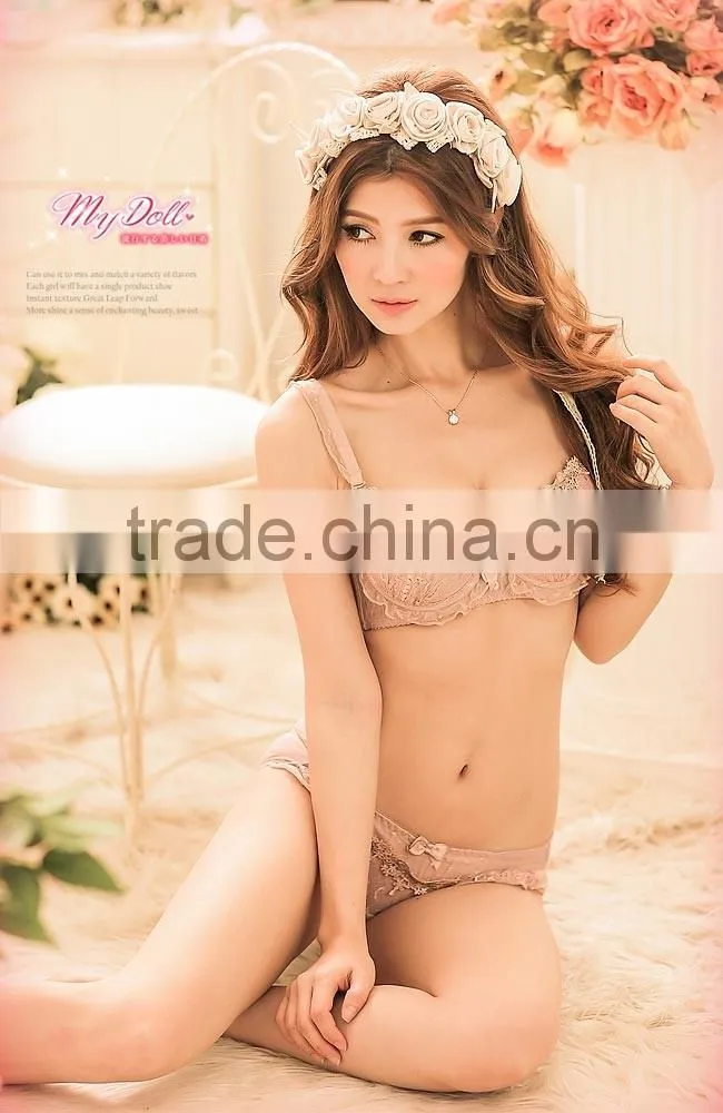 China Made Sexy Girl Sexy Bra Panty Set