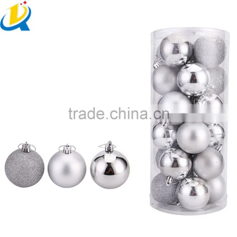 High quality colorful wholesale round plastic giant Christmas ball
