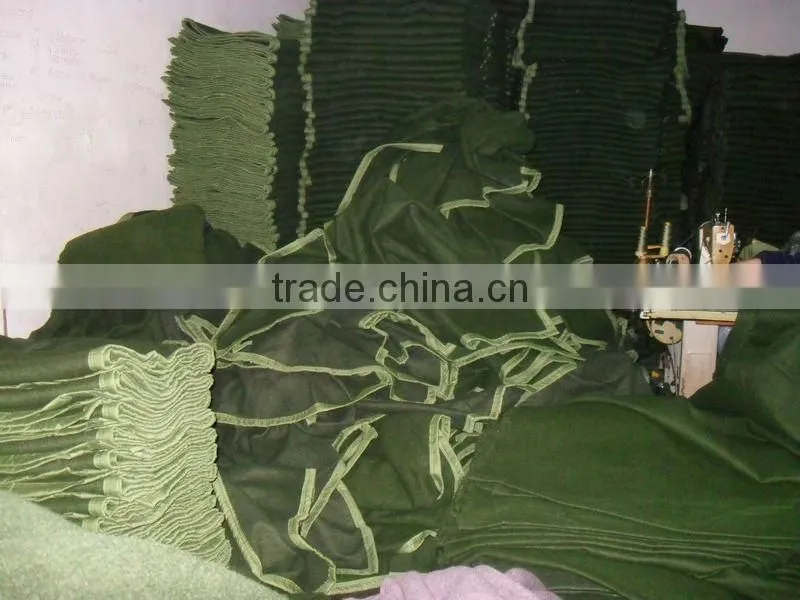 recycled material army blanket
