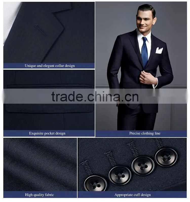 OEM Fashion Slim Fit Coat Pant Men Suit