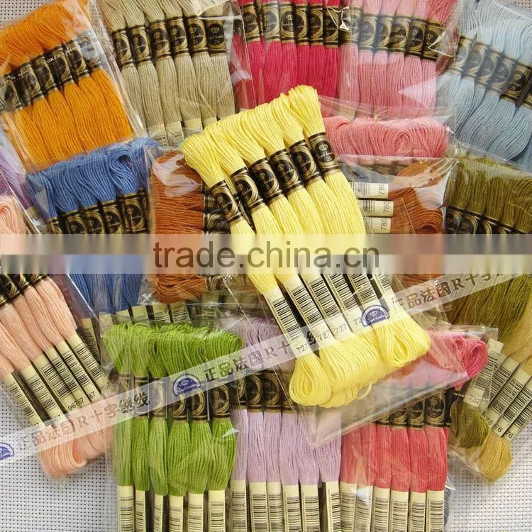 2016 cotton thread for crafts threading Similar dmc cotton thread