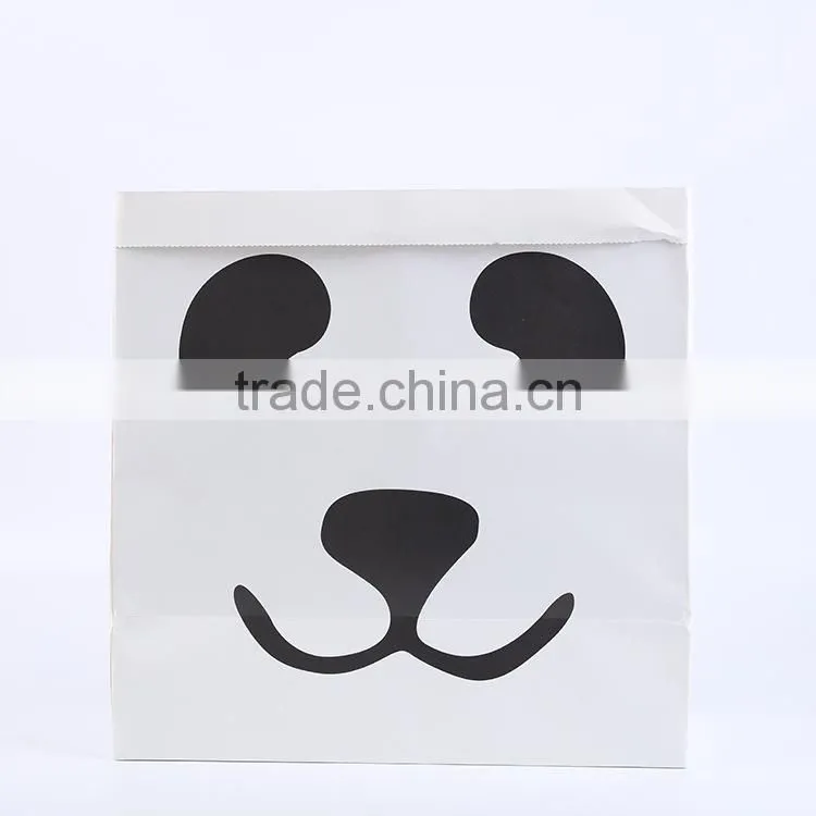 Popular Animal Cartoon Cute Heavy Kraft Bag Kids Toy Storage Bag