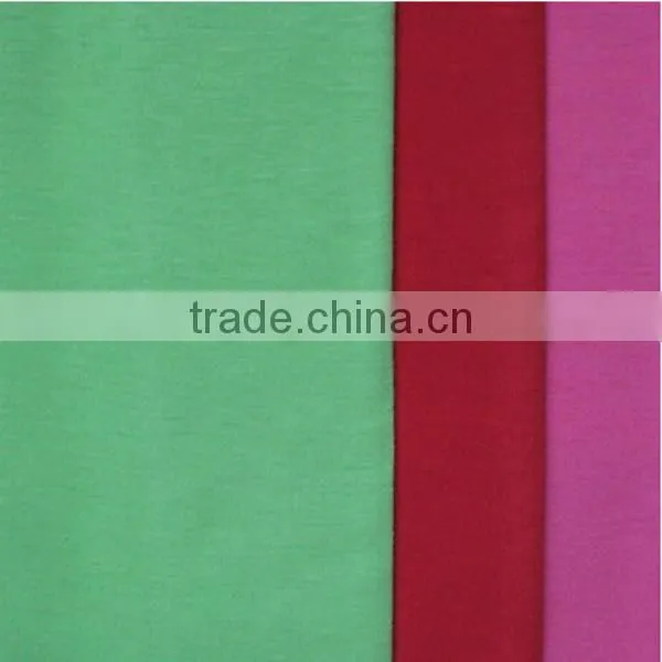 Bamboo fiber spandex striped fabric